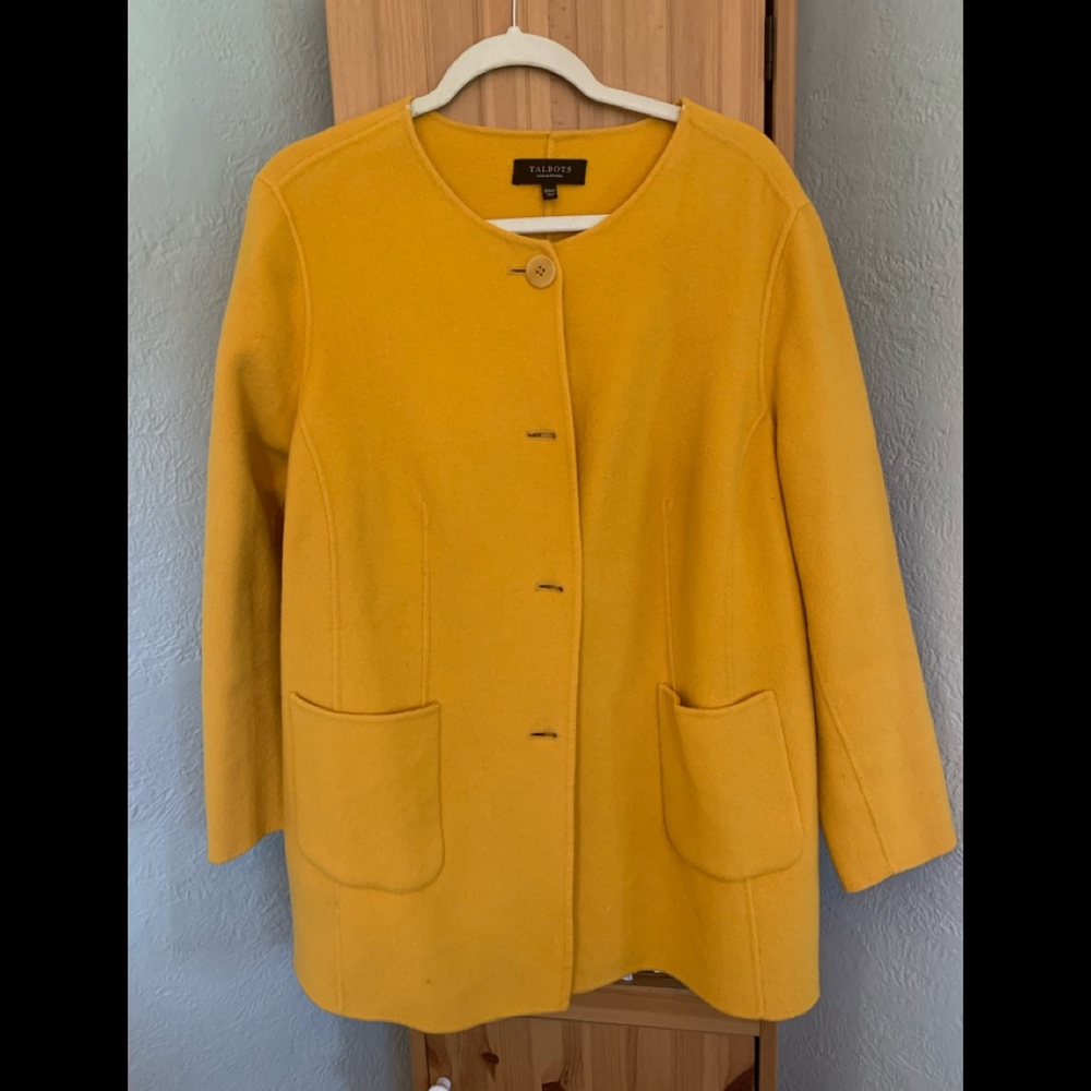 Talbots swing jacket
